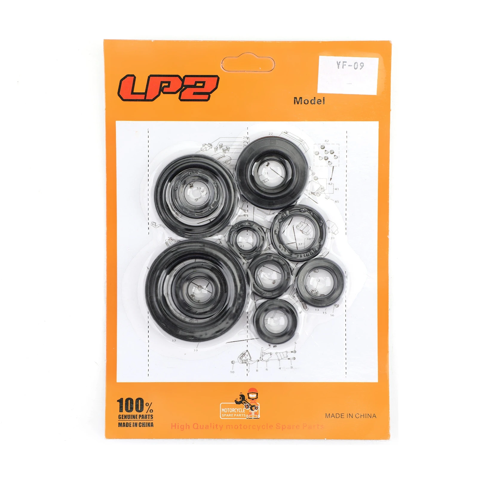 Artudatech Complete Engine Oil Seal Kit Set for Honda CR125R 2004 2005 2006 2007 CR-125R CR 125 R