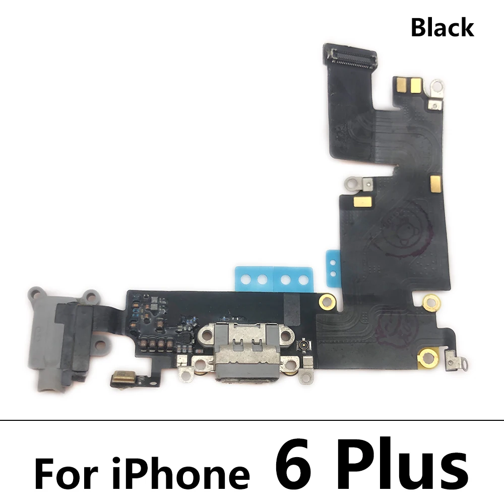 For Iphone 6 6S 7 8 Plus Dock Connector Micro USB Charger Charging Port Flex Cable Microphone Board Replacement Parts