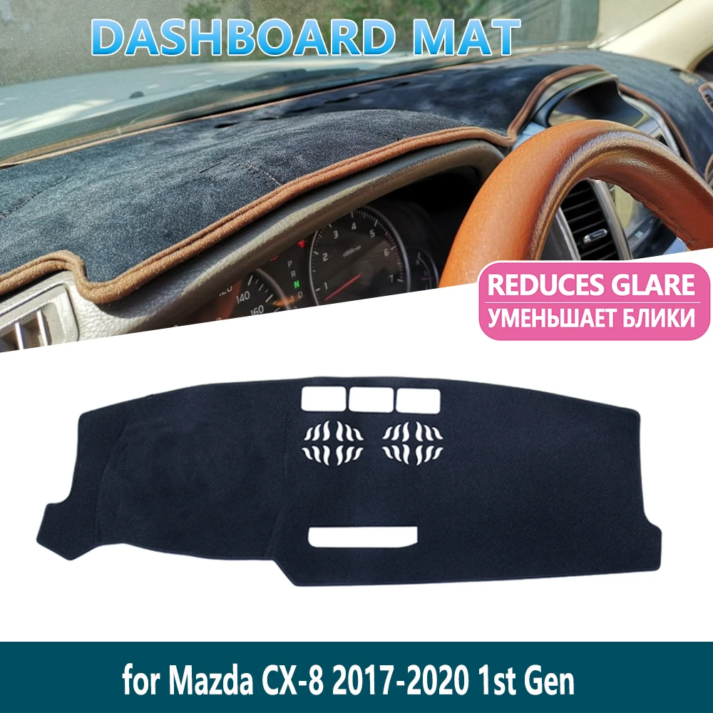 

for Mazda CX-8 2017 2018 2019 2020 CX 8 CX8 Anti-Slip Mat Dashboard Mat Cover Pad Inner Sun Shade Dash board Car Accessories