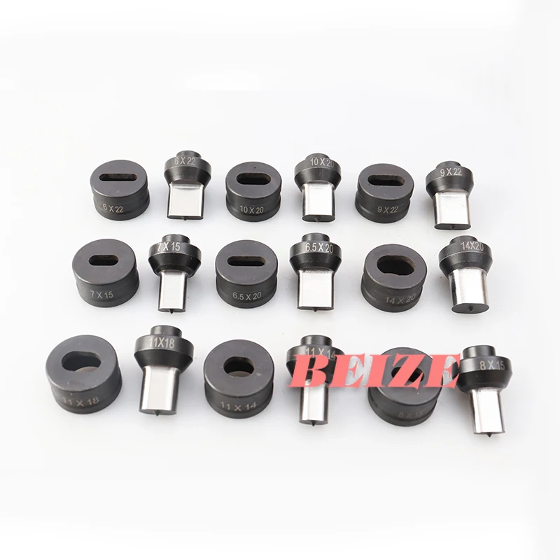 1Pcs Hydraulic Punching Oval Hole Die for CH-60 Hydraulic Punching Machine,CH-60 Oval Mould Stainless Steel Punching Hole Dies