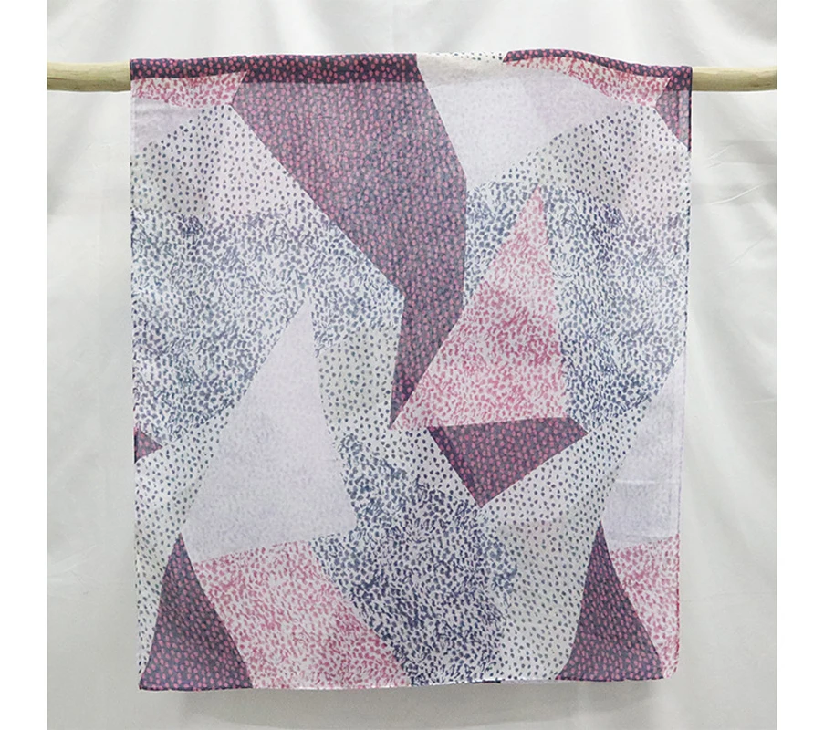 

2021 New Geometry Print Scarf Shawls Long Soft Polka Beach Scarves Hijab Wrap