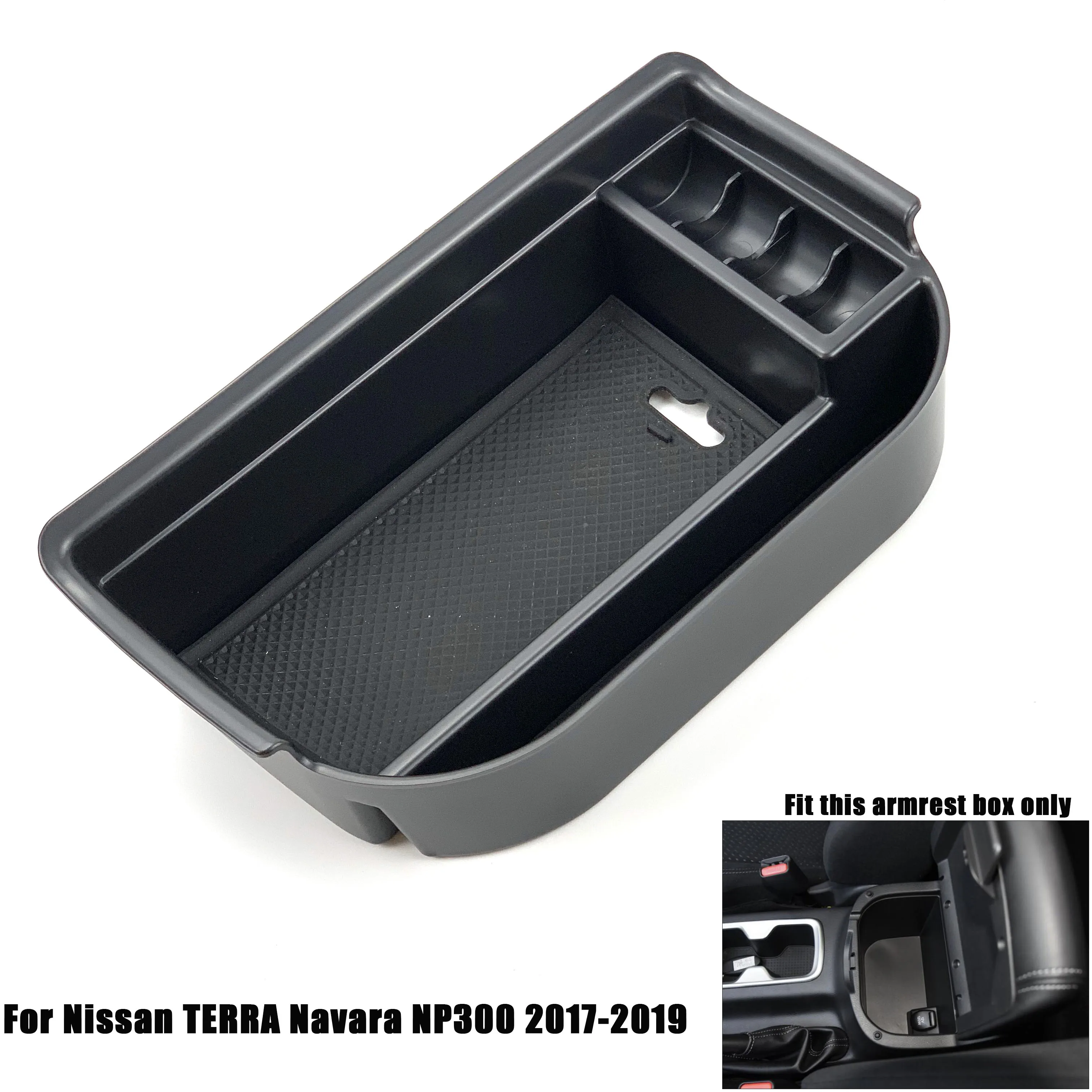 Armrest Box Storage For Nissan Qashqai J11 X-Trail T32 Rogue TERRA Navara NP300 Sylphy Sentra Pulsar Tiida II Maxima A36 Patrol