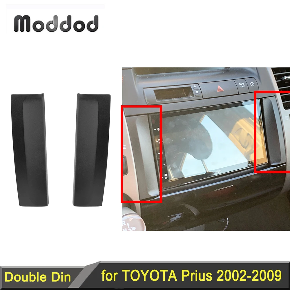 Radio Fascia Bracket for Toyota Prius 2002-2009 CD Stereo Panel Dash Mount Installation Trim Kit Frame Facia DVD Player Plate