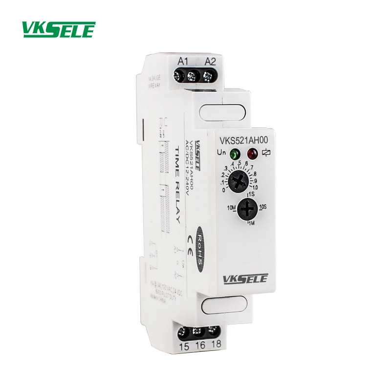 VKS521 16A Mechanical multi period timer delay 24V 220V electric timer switch