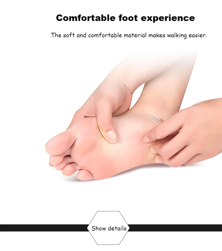 EVA Flache Füße Arch Support Orthopädische Einlegesohlen Pads Für Schuhe Männer Frauen Fuß Valgus Varus Sport Einlegesohlen Schuheinlagen Zubehör – Detail 4