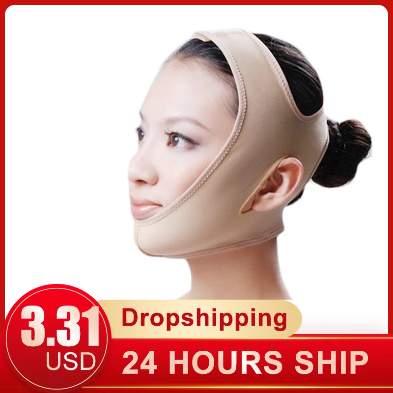 

Facial Slimming Mask Face Lift Up Belt Thin Neck Mask Sleeping Face-Lift Reduce Double Chin Bandage Face Shaper Skin Care Belt