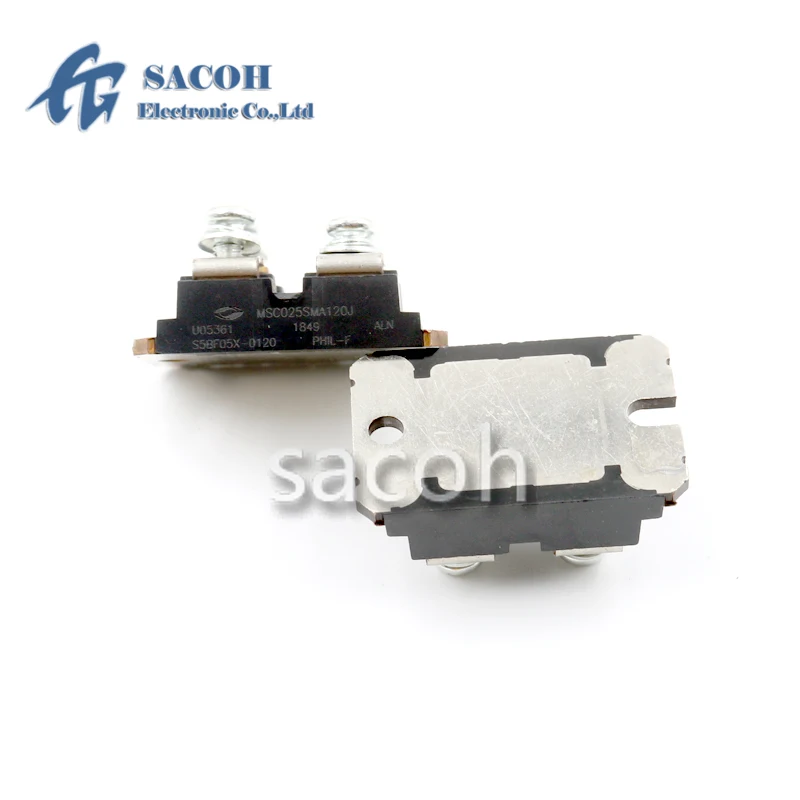 New Original 1Pcs/Lot MSC025SMA120J MSC025SMA120 SOT-227 77A 1200V 278W SiC Power MOSFET Module