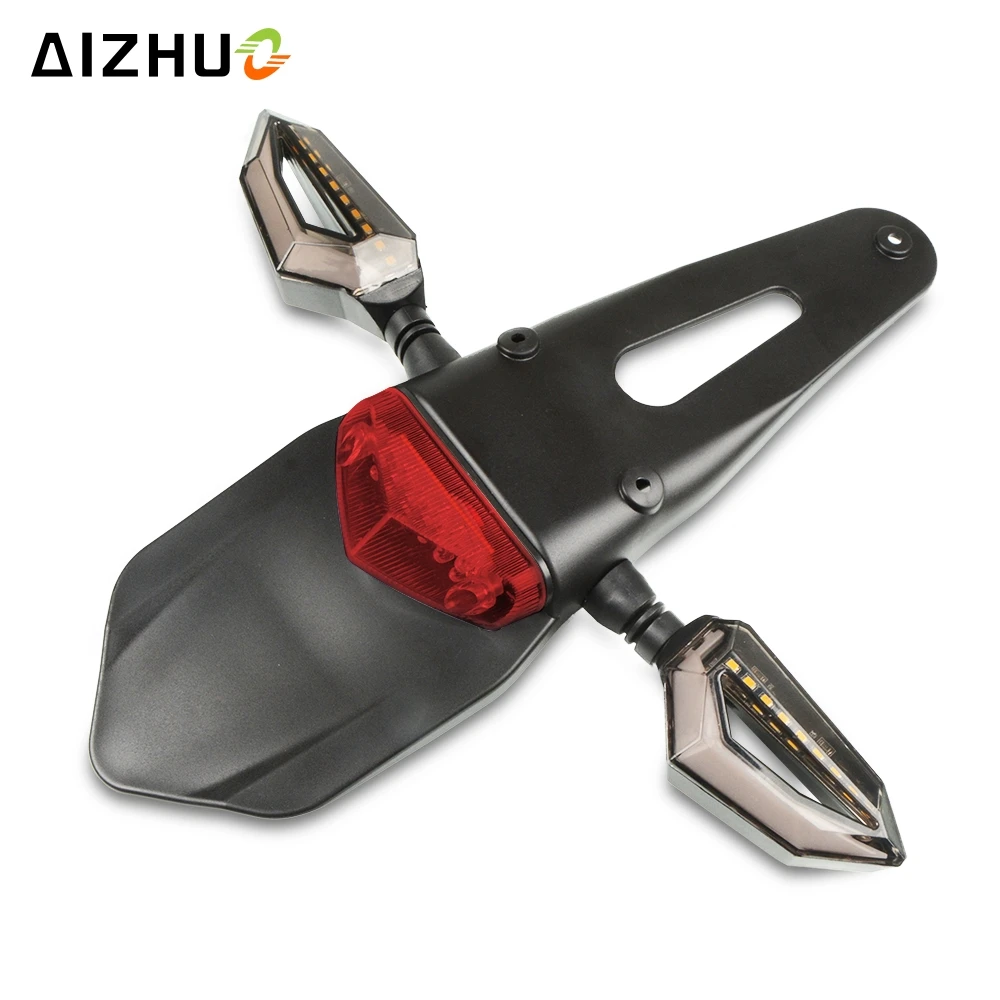Dirt Bike for Yamaha YZ YZF WR WRF TTR 125 250 400 450 426 YZ250F WR450F License Plate Warning Brake Turn Signal Light