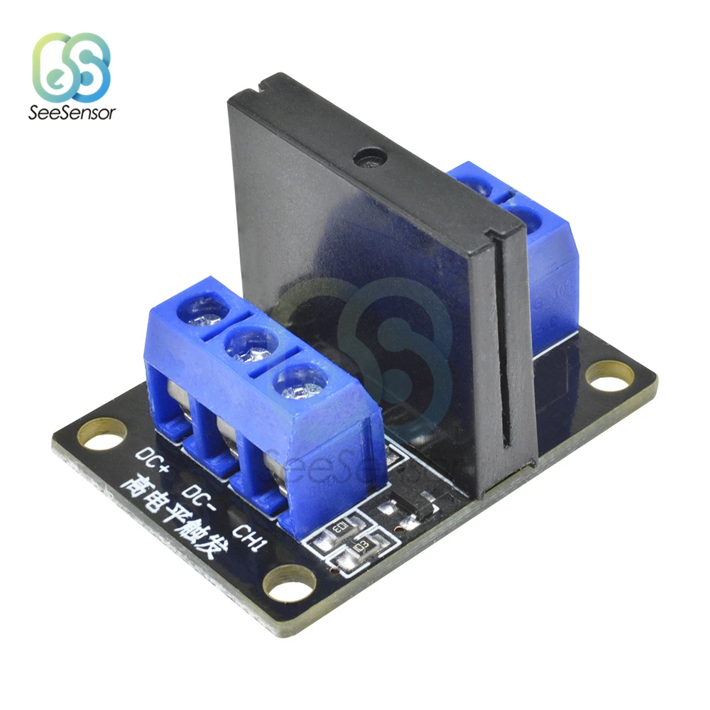 Smart Electronics 1 Channel 5V DC Relay Module Solid State High Level Trigger G3MB-202P Relay SSR AVR DSP for arduino