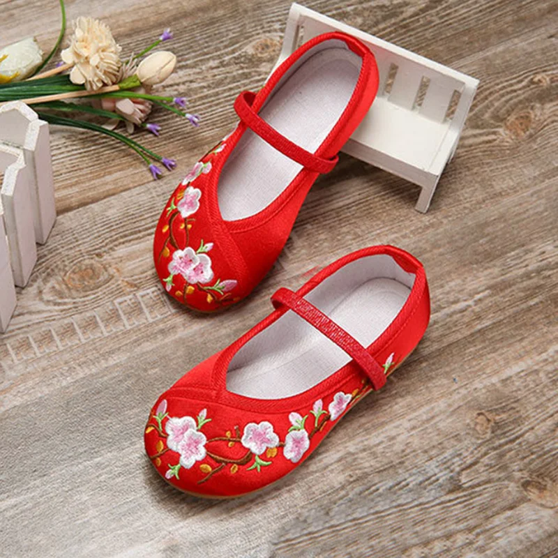 New children\'s Chinese traditional shoes girls casual shoes