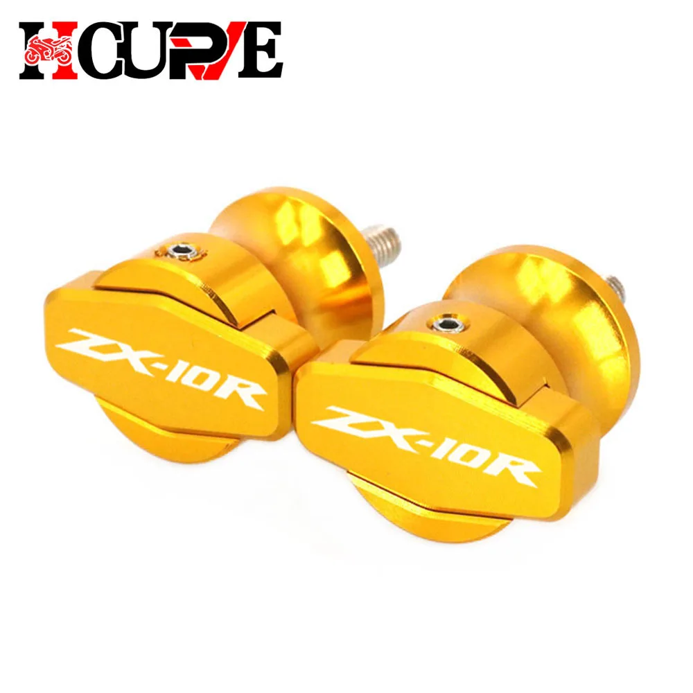 Motorcycle Accessories CNC Swingarm Spool Sliders Screws Stand For ZX-6R ZX-10R ZX-14R ZX6R ZX10R ZX14R ZX 6R 10R