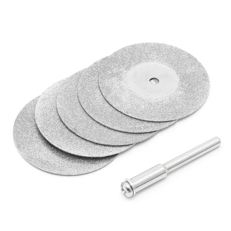 5pcs/lot Dremel Accessories Diamond Grinding Wheel Saw Circular Cutting Disc Dremel Rotary Tool Diamond Discs