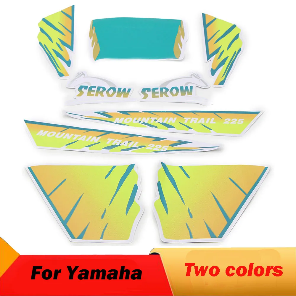 Motocross Sticker Decal Kit Decals Whole Car Decals Fuel Tank Decal Kit For Yamaha  XT225 XT 225 Serrow 225