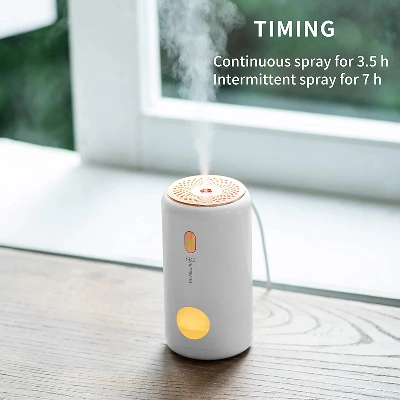 아로마 디퓨저 2 가지 모드 미니 공기 청정기, 가정용 실내 데스크탑 공기 가습기, 사무실 선물, USB 충전식 자동차 가습기, 220ml