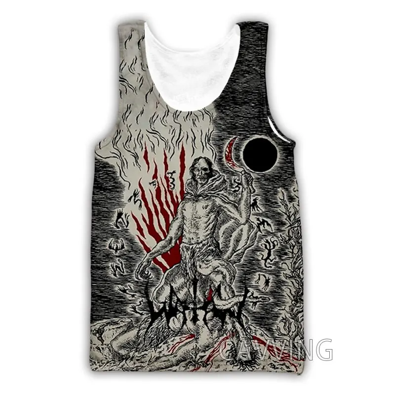 CAVVING 3D Printed  Watain Band  Tank Tops Harajuku Vest  Summer Undershirt Shirts Streetwear for Men/women