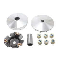 Motorcycle FAN Clutch Variator Weight Rollers Variator for GY6 125cc 150cc Scooter Moped ATV GO KART