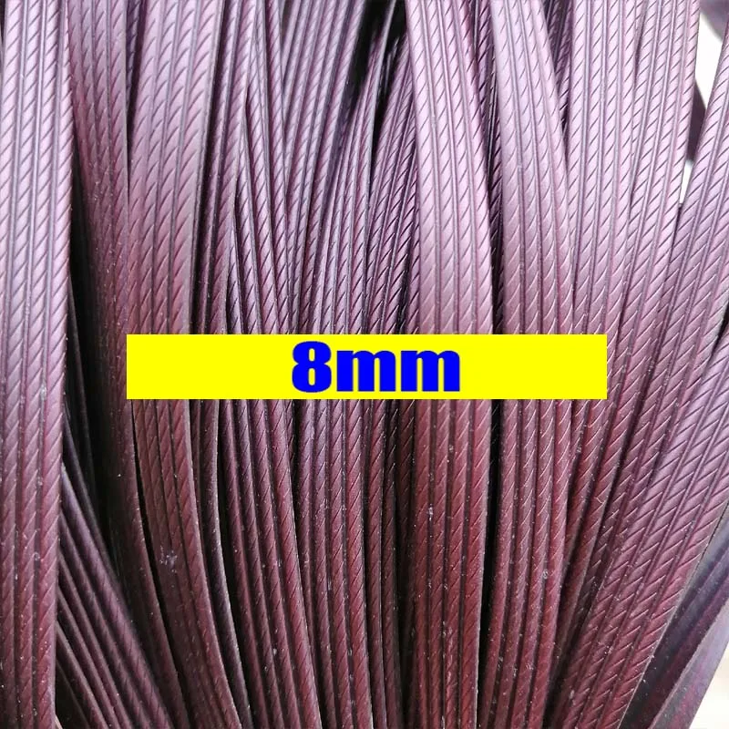 8mm Breite 500g pe synthetisches Rattan hand gefertigtes Weben Kunststoff rohr material für Strick reparatur Wohn möbel Stuhl Korb Tisch