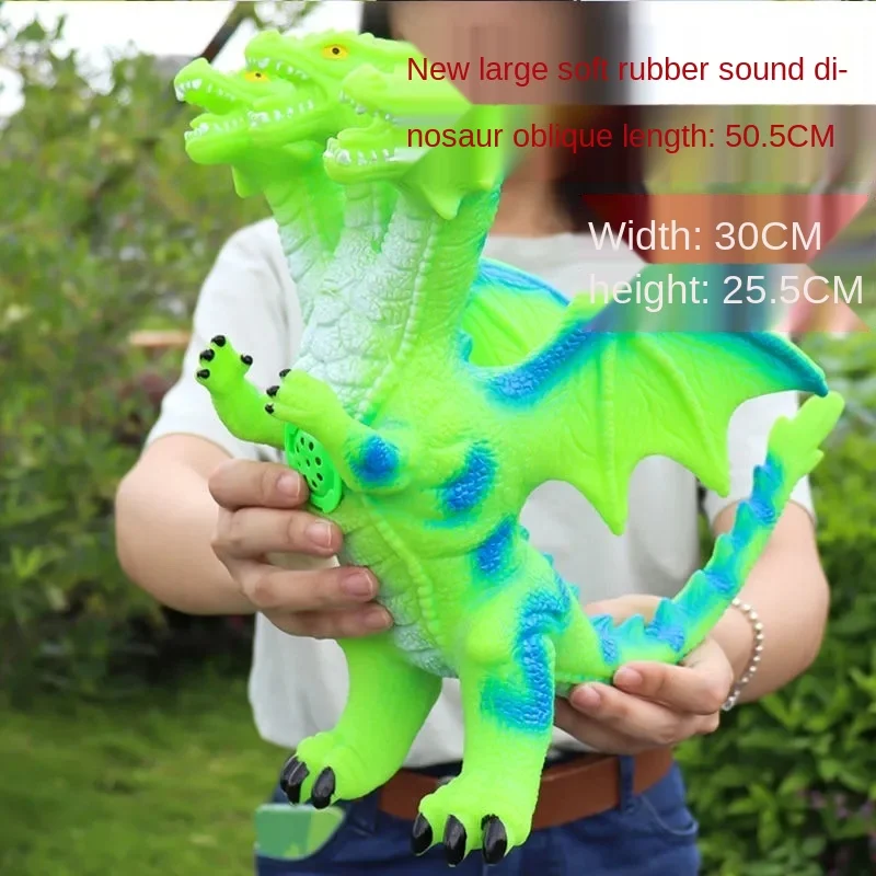 Dinosaur Triceratops diplodocus rubber soft toy dinosaur t rex Sound Jurassic Real Life Dinosaur Figures for kids toys