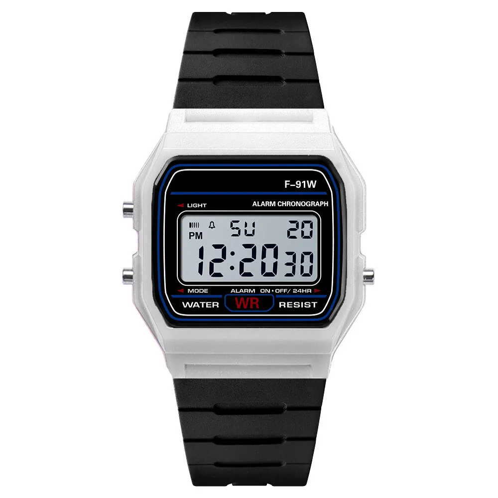 Relógio de pulso Digital Masculino, Esporte Militar, LED, Impermeável, Luxo