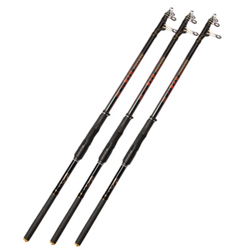 Carbon Rock Fishing Rod 3.6m 3.9m 4.2m 4.8m Powerful Telescopic Spinning Fishing Rod Travel Carp Pole Long Cast Surfing Rod