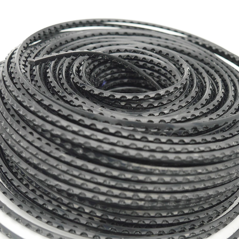 3MM X 50M Brushcutter Trimmer  Rope Saw Line Fit For Brush Cutter Grass Strimmer Nylon Square Sawtooth Rope Spare Parts