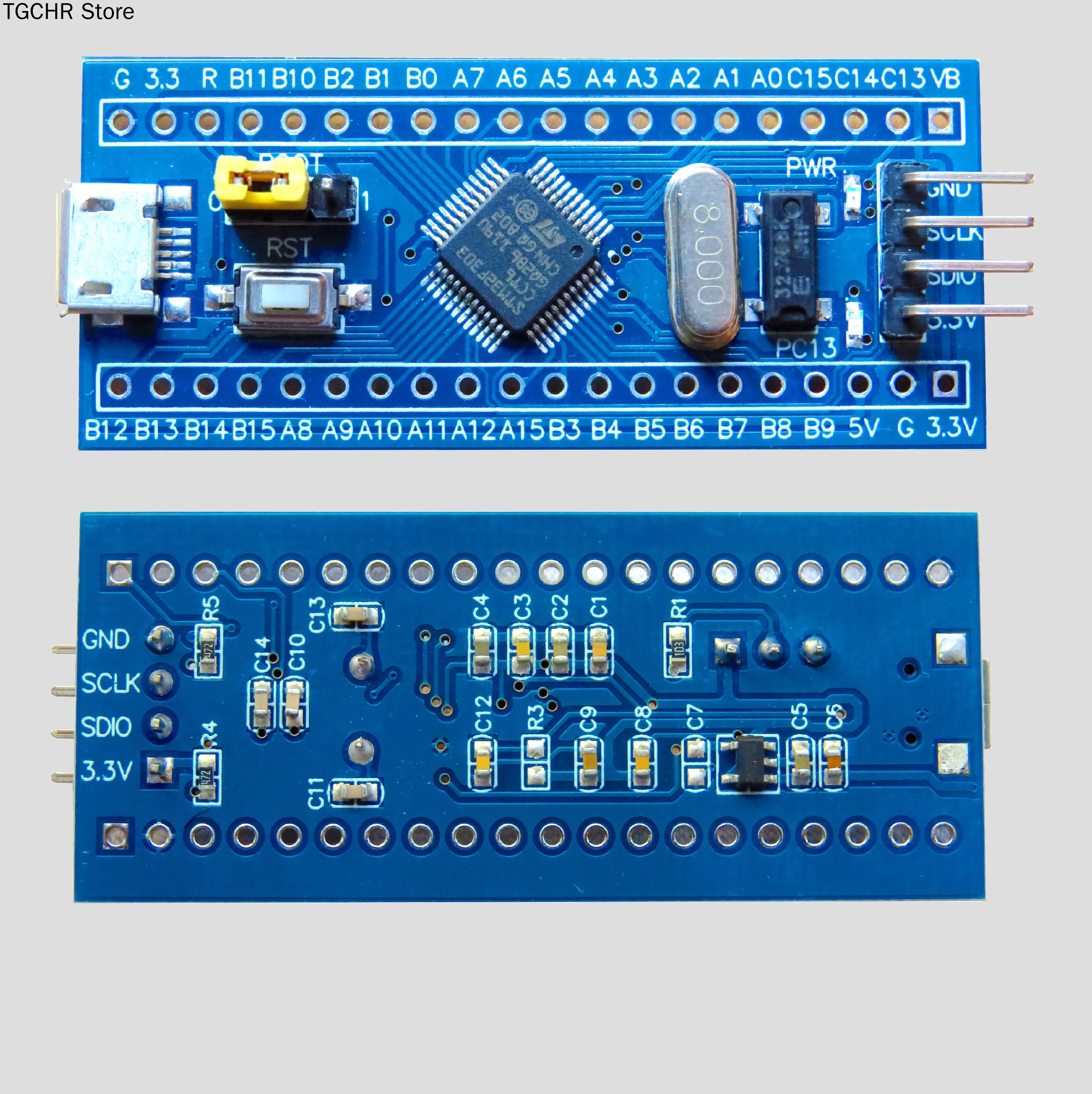 New STM32F303CCT6 core board large capacity new product stm32f303 minimum system arm development board