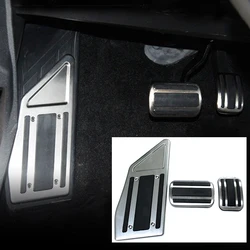 For Peugeot 3008 5008/GT 2017 2018 2019 AT/ MT Gas Brake Pedal Cover Drill Steel Non-Slip Accelerator Overlay Accessories