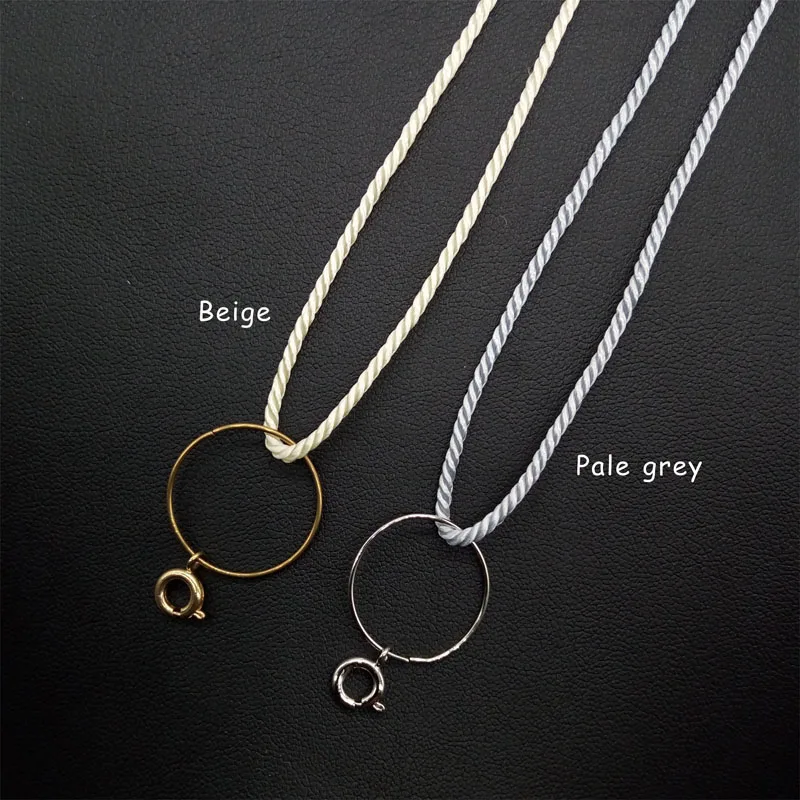 Fashion 2mm Milan Rope Charm Chain Great for DIY Making Necklaces & Pendants Findings Copper Lock String Rope Accessories