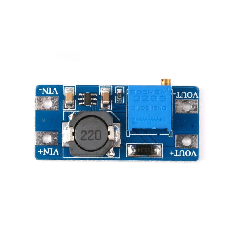 MT3608 DC-DC Step Up Converter Booster Power Supply Module DC DC Boost Step-Up Board MAX output 28V 2A For Arduino