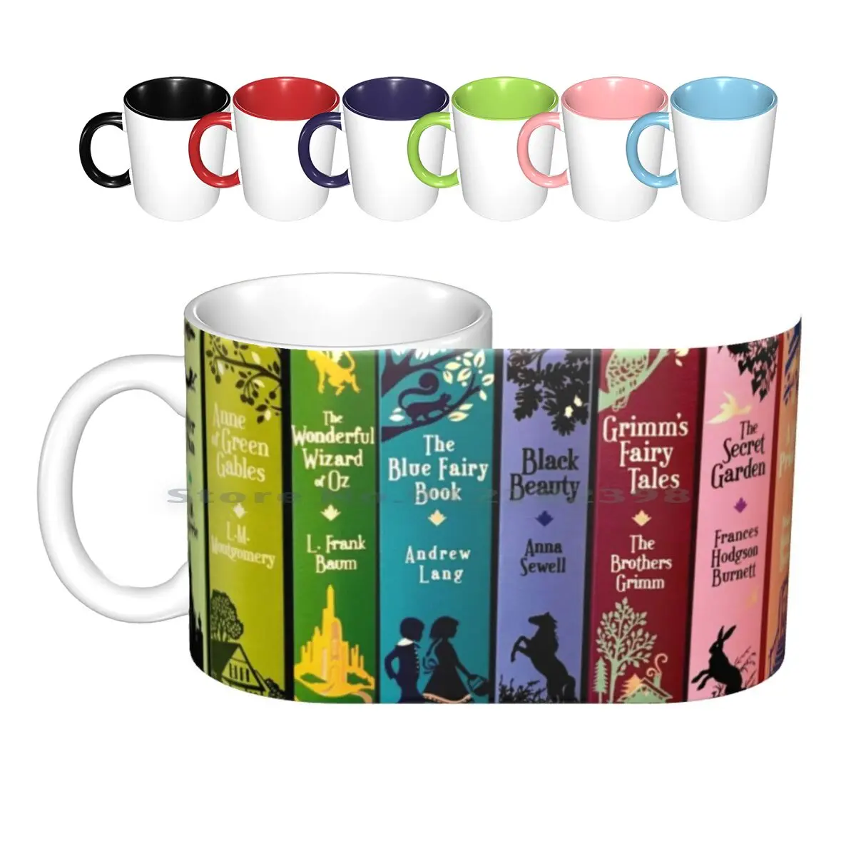 The Magic Of Make-Believe Ceramic Mugs Coffee Cups Milk Tea Mug Fairy Tales Childrens Lit Childrens Literature Childrens Books