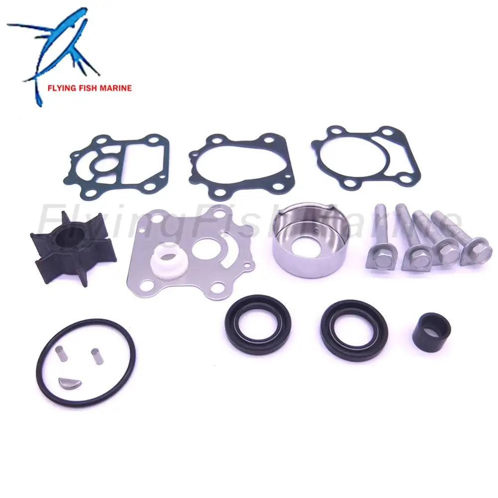 

Outboard Engine 6CJ-W0078-00 Water Pump Repair Kit without Housing for Y 70HP Boat Motor