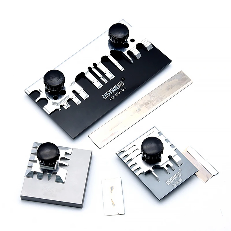 59mm/70mm141mm Hold & Fold Mini Model Photo Etch Bending Tool Bender Blade Set Parts Accessories