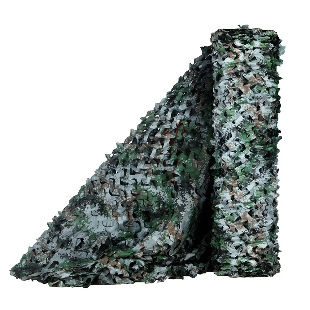 Hunting Camouflage Nets,Woodland Camo Netting,Camping Sun Shelter ,Garden Car Cover, Tent Shade, Multi size