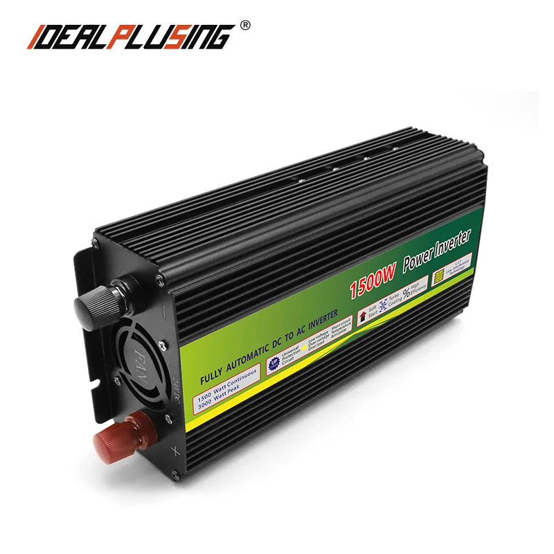 Factory price 12v 24v to 220v 230v 240v DC to AC Modified wave inverter 1200w for cars