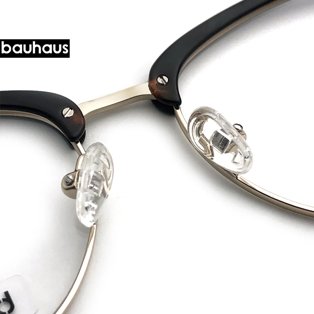 X3189 New Fashion Round Magnet Glasses for Men Women Vintage Classic Metal Flat Mirror Optical Spectacles Frame