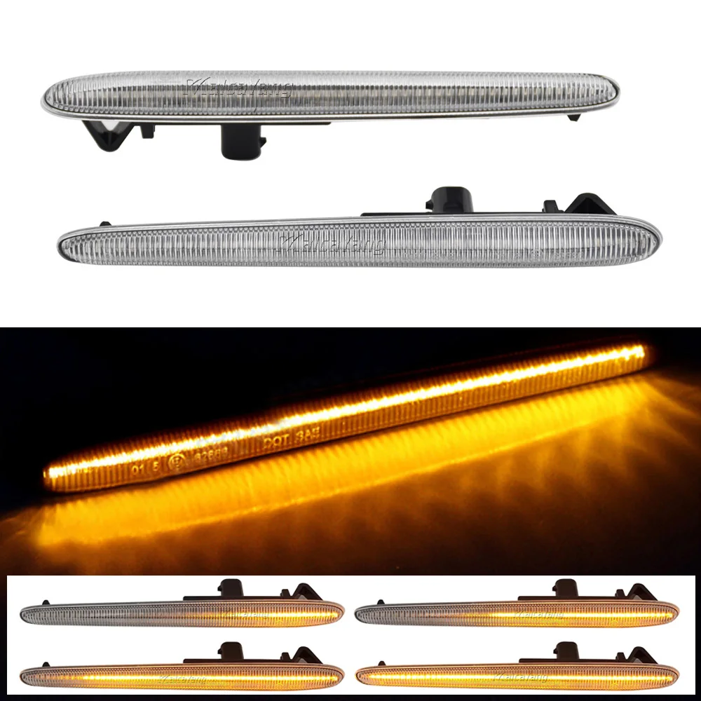 2 Stück Dynamische LED-Seitenmarkierungs-Blinkleuchte für Alfa Romeo Giulietta 940 Juliet Sprint Veloce 10-21 Canbus Fehlerfrei – Detail 11
