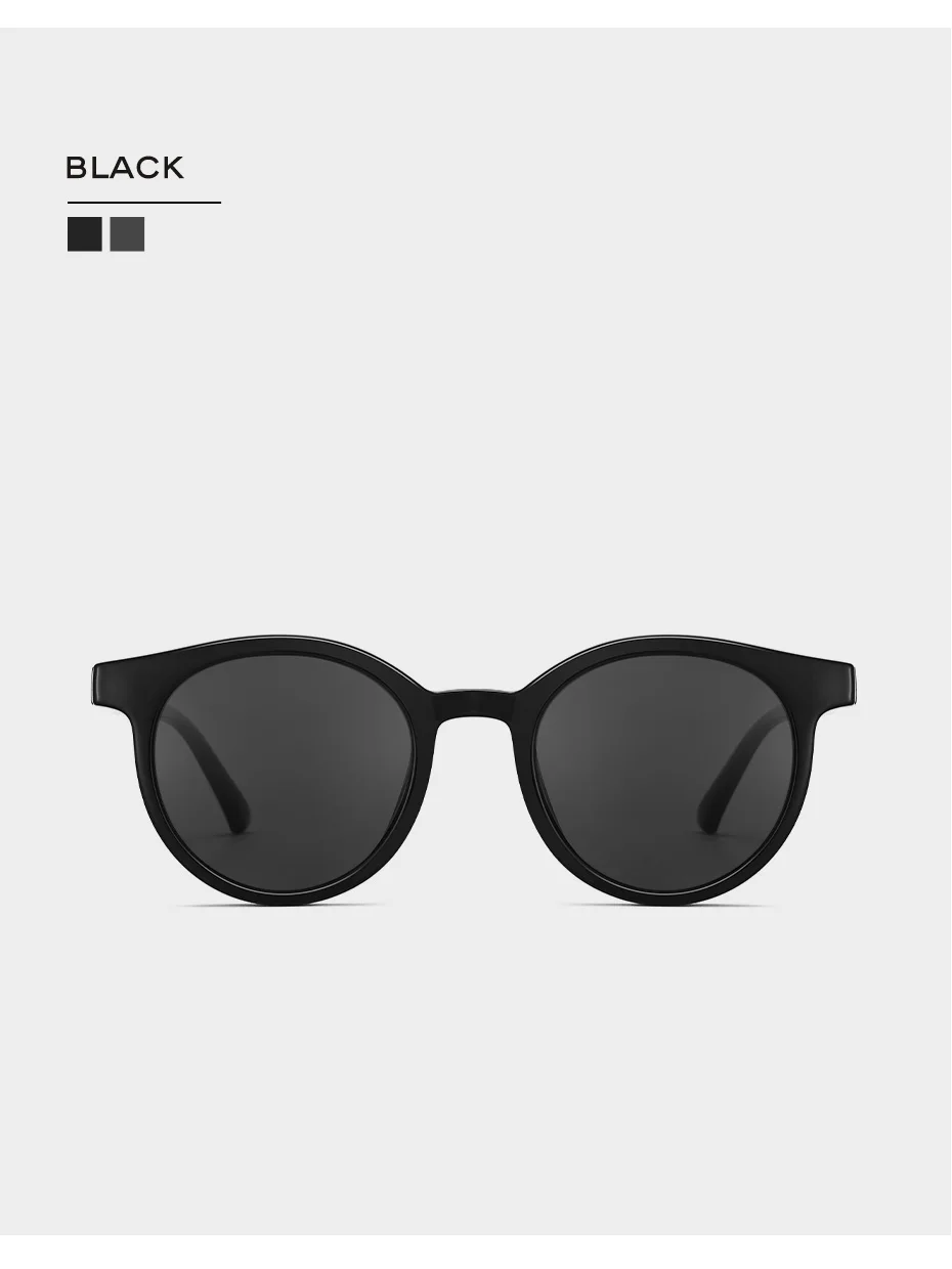 CAPONI Vintage Sonnenbrille Frauen Brillen Retro Runde Polarisierte Sonnenbrille UV400 Ray Schnitt Marke Designer Weibliche Shades CP80619 – Detail 16
