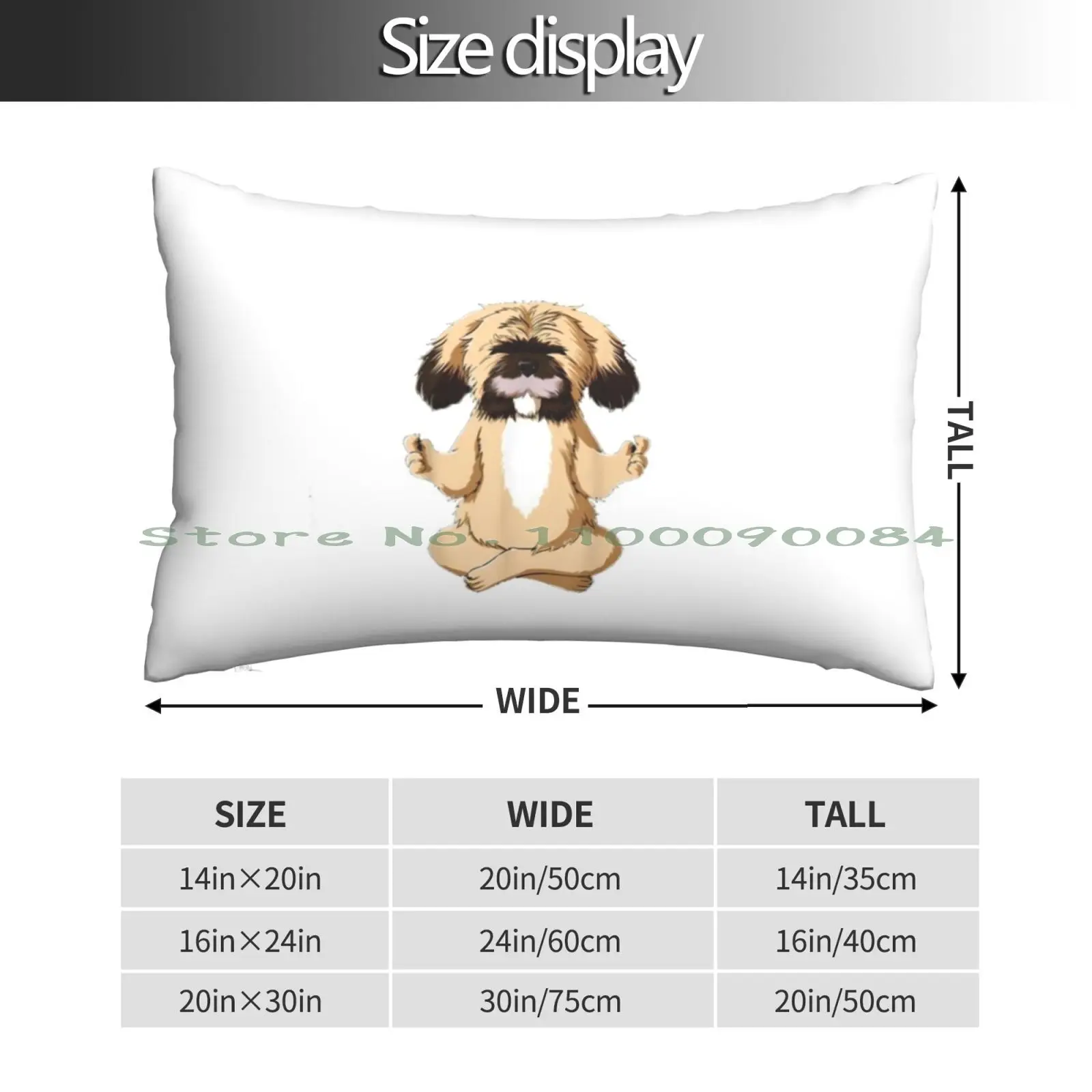 Shih Tzu Yoga-Cute Gift Shih Tzu For Mom , Dad , Women And Men Pillow Case 20x30 50*75 Sofa Bedroom Bitcoin Btc Bitcoin Miner