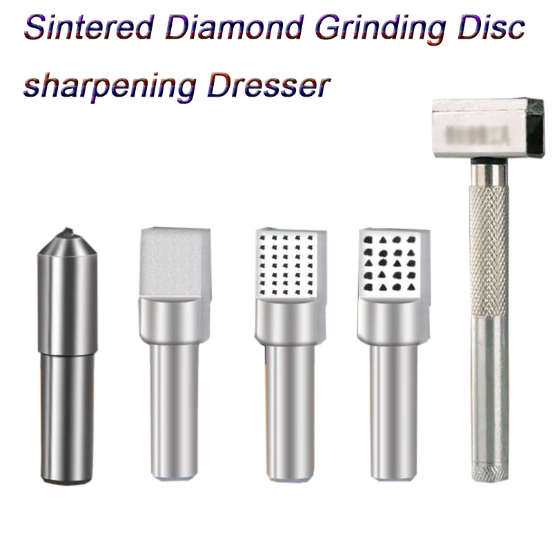 Grinding Disc sharpening Dresser Sintered Diamond Wheel Stone Handle Head Tool Dressing Bench Pen blade Abrasive Grinder Tools