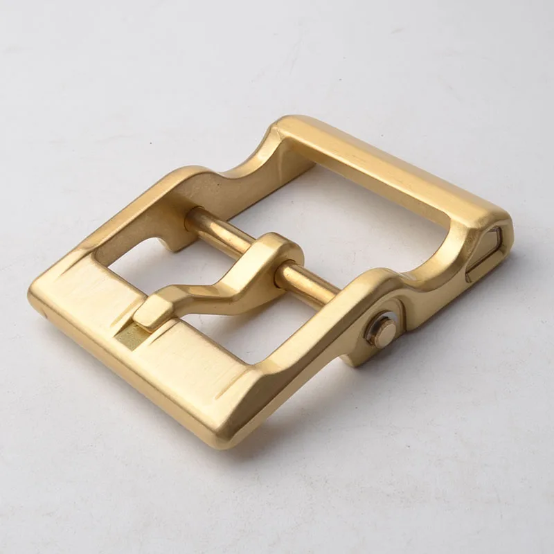 41mm Solid brass Pure copper belt buckle detachable belt buckle  industrial-style retro pin buckle for Jeans Webbing bag Leather