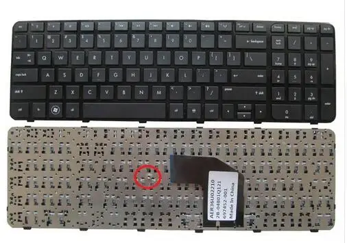 US Keyboard for HP Pavilion G6 G6-2000 G6Z-2000 g6-2100 G6-2163sr AER36Q02310 R36 English Black WITH FRAME