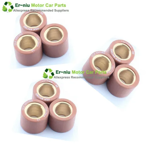 GY6 DIO 50 Scooter Variator Moped High Performance Variator Kit with Roller Weights, Drive Pulley for GY6 50