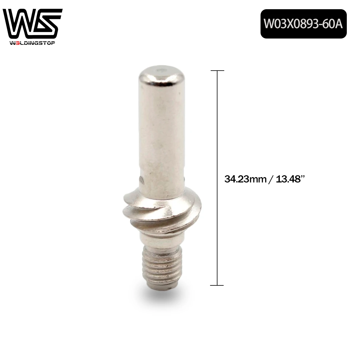 W03X0893-60A Plasma Electrode Nozzle Retaining Cap for LC105 Plasma Torch Tomahawk 1538 plasma cutter