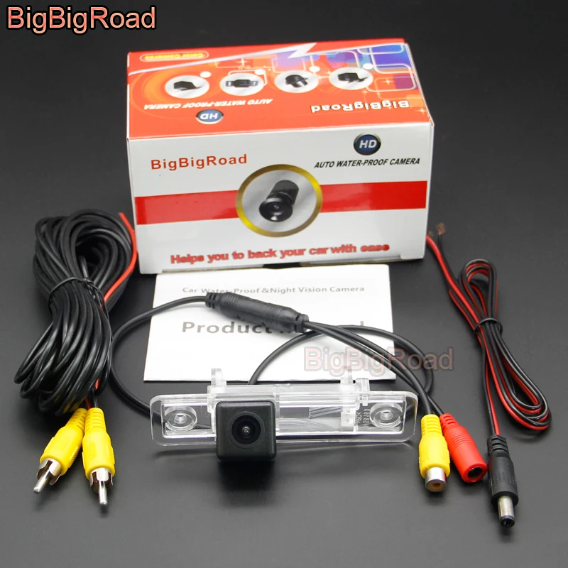 BigBigRoad سيارة الرؤية الخلفية CCD كاميرا لموقف السيارات لأوبل أوميغا A B / Vectra B / Zafira A 1999 2000 2001 2002 2003 2004 2005 #2