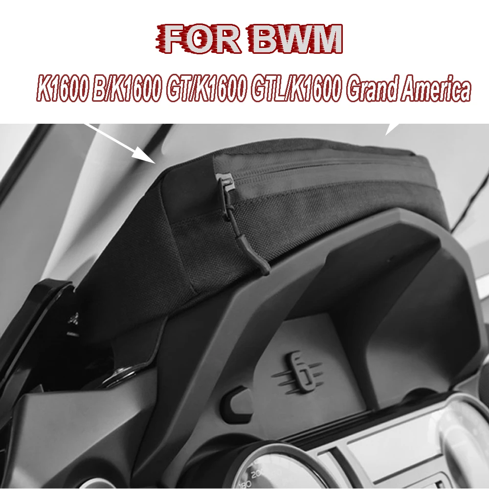 For BMW K1600B K1600GT K1600GTL K 1600 Grand America Motorcycle Cockpit bag Storage bag  head bag Storage bag 2022 2021 2020