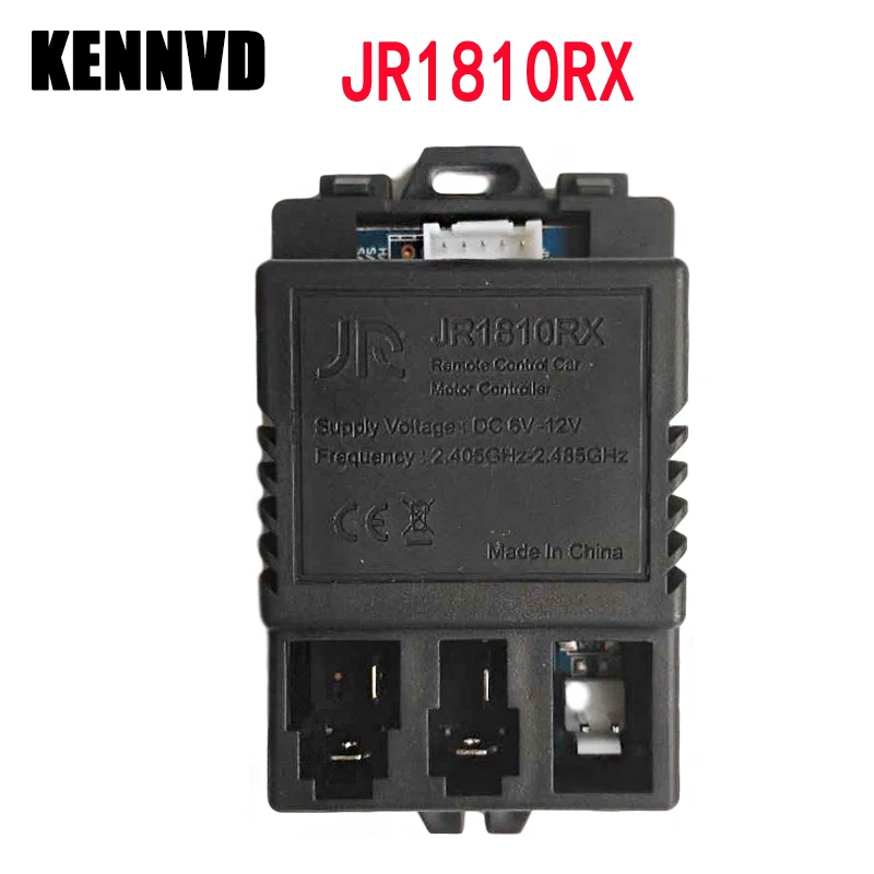 JR1810RX-receptor de control remoto de coche eléctrico para niños, piezas de controlador de motor de coche de control remoto para niños, 6V-12V, 2,4G