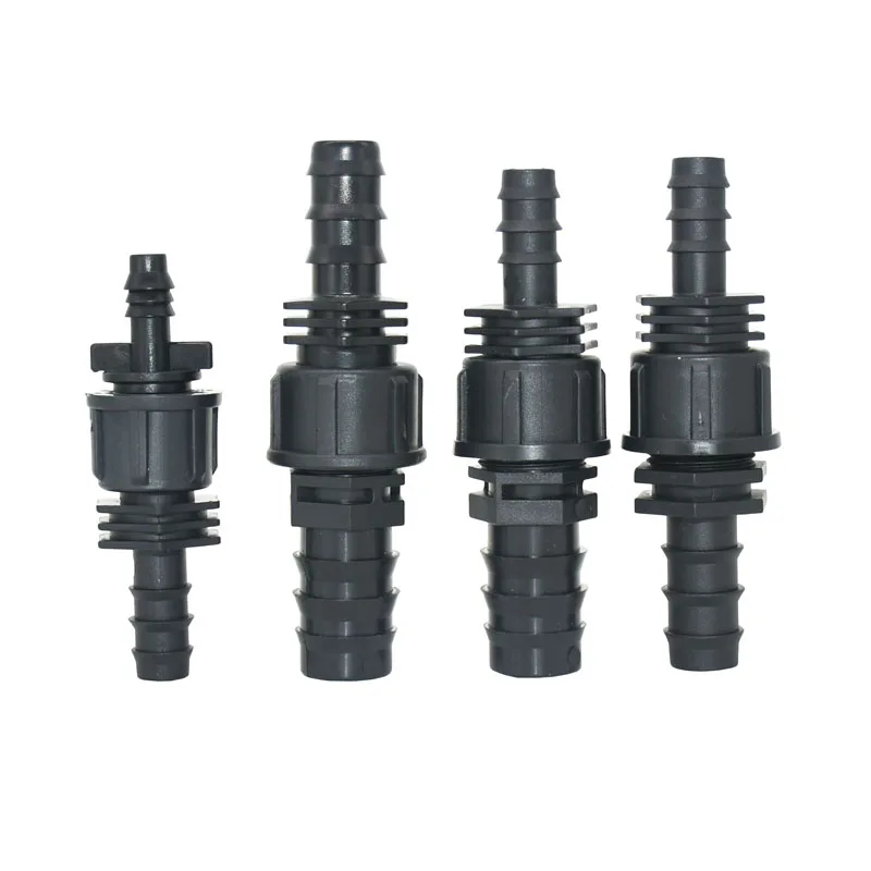 

Garden Hose 25mm To 16mm to 20mm Reducing Barb Connector 1" to 1/2 To 3/4 PE Hose Irrigation Straight Body Pipe Connector 1pcs