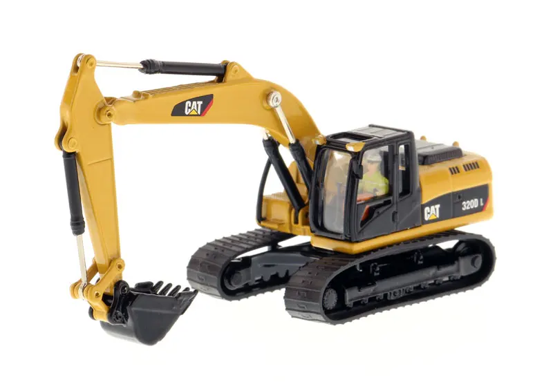 DM 1/87 CAT 320D L Hydraulic Excavator HO Scale high line series for collection 85262 By Diecast Masters for collection