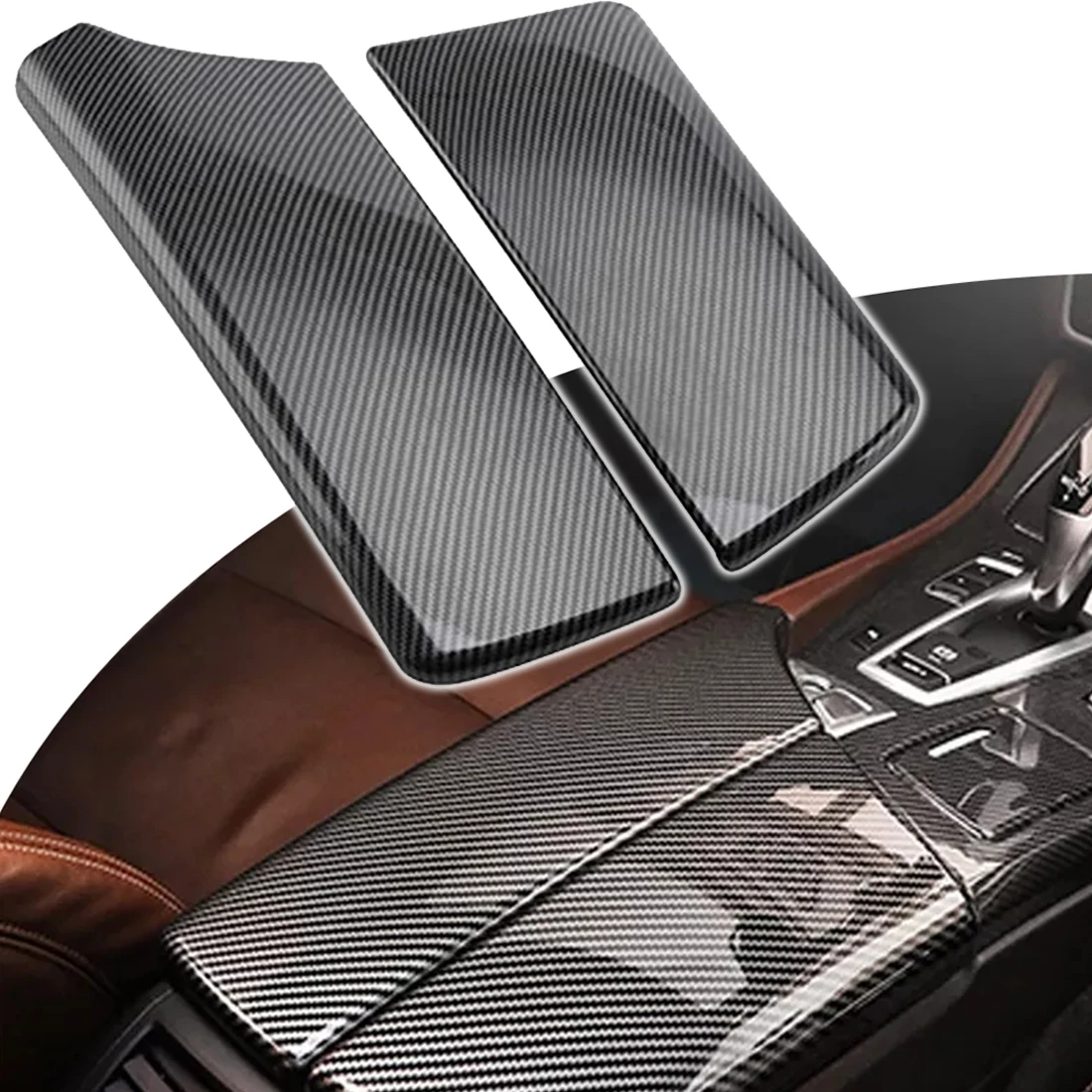 

Чехлы для центральных консолей из углеродного волокна для BMW 5 Series F10 F11 520i 528i 530i 535d 535i 550i 2011 2012 2013 2014 2015 2016