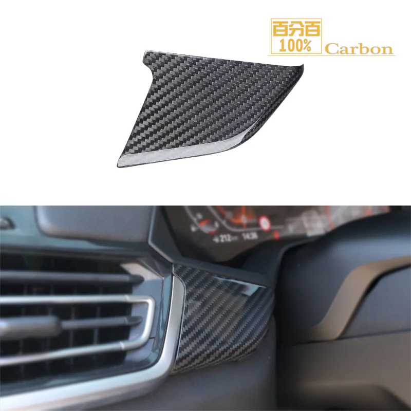 

For X5 G05 Real Dry Carbon Fiber Center Console Cover Trims 2019-2020